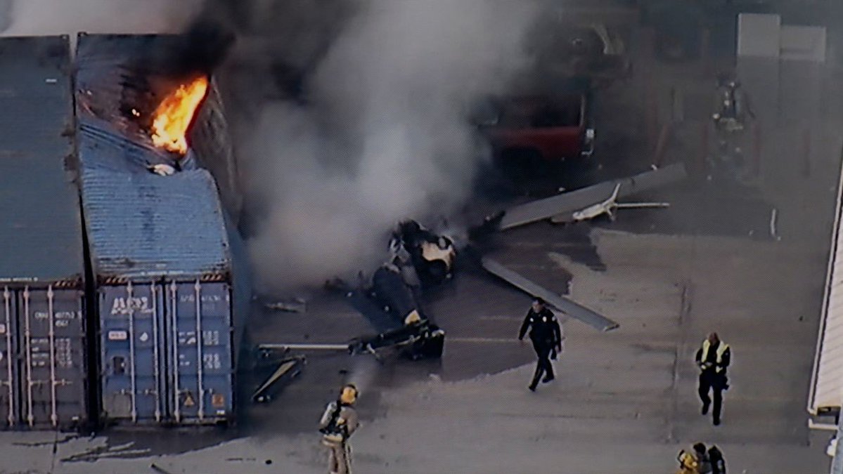 helicopter crash LA