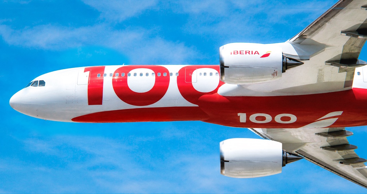 Iberia centennial livery