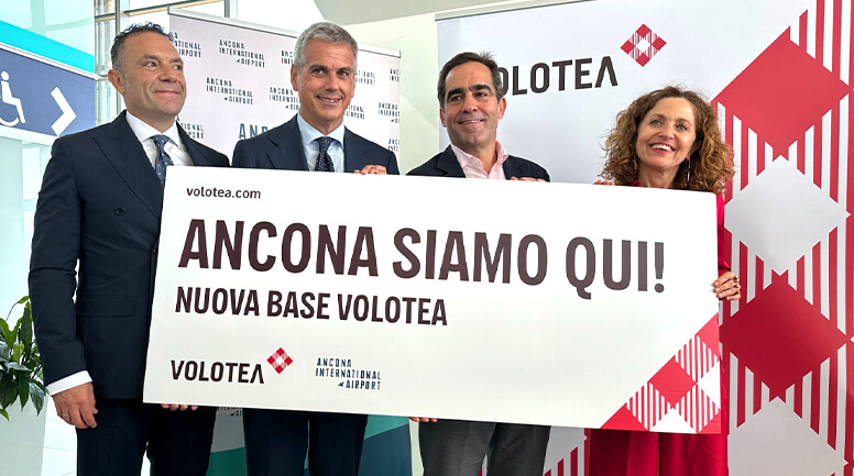 Volotea's Ancona base launch