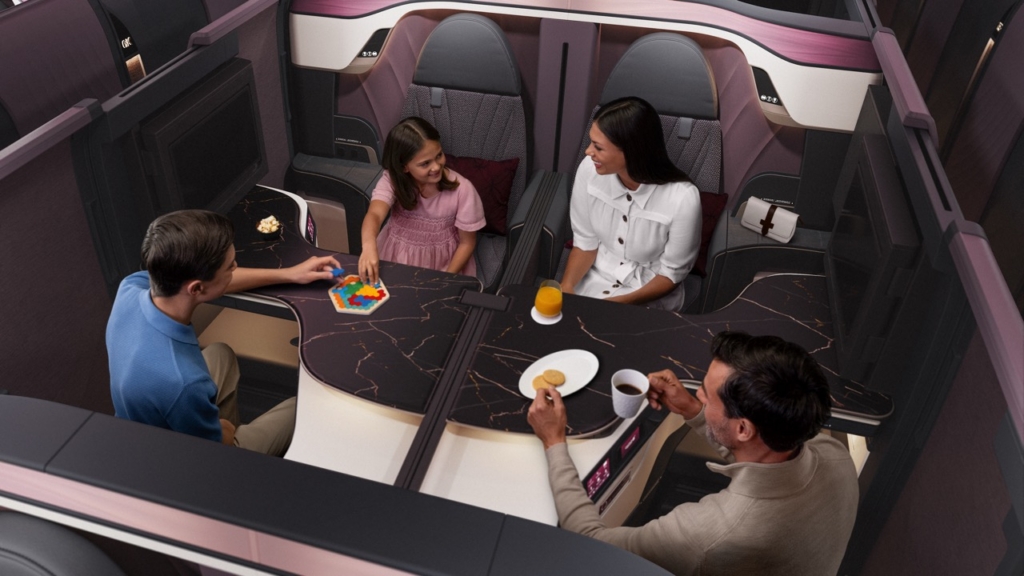 Qatar Airways next gen QSuite 