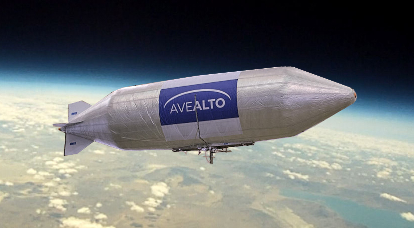Avealto airship in flight