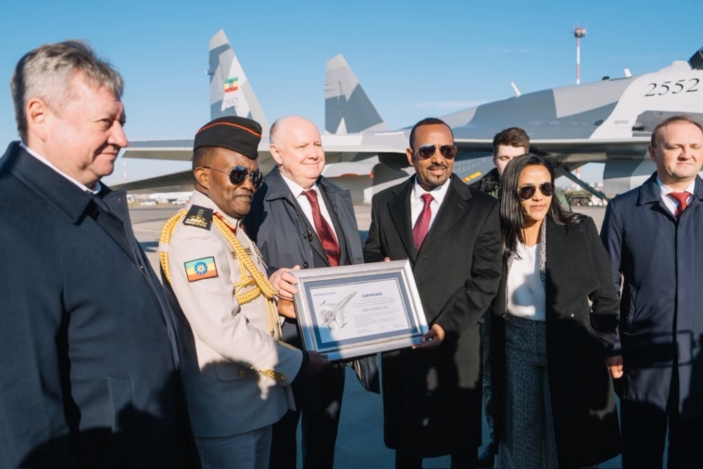 Abiy Ahmed announces delivery of Su-35S