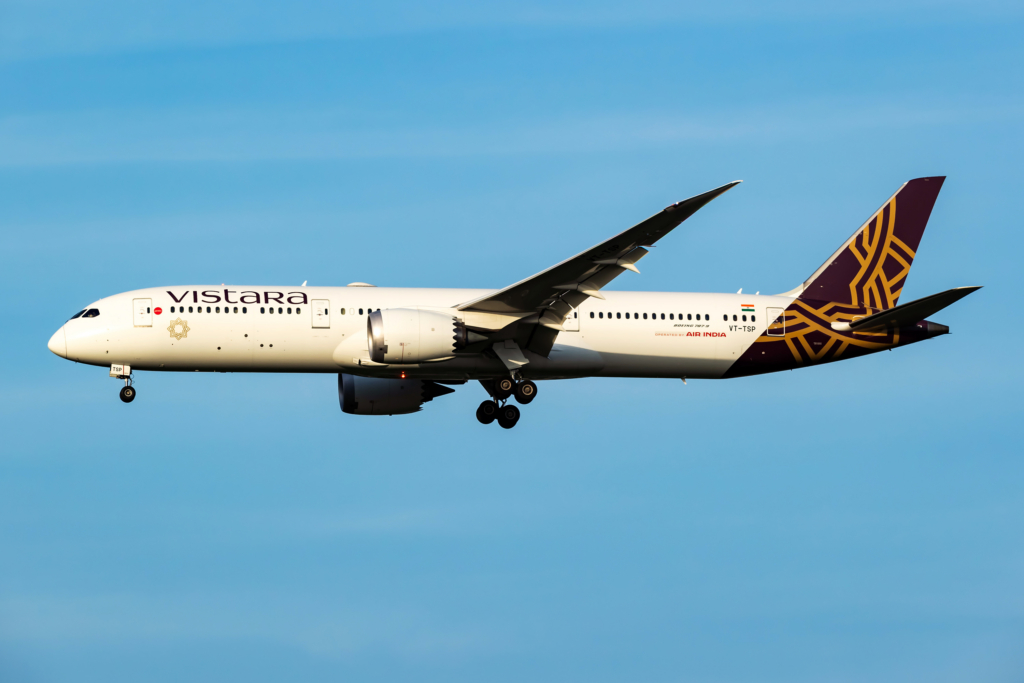 Air India - ex Vistara - Boeing 787