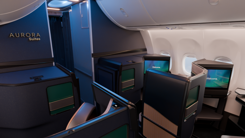 Alaska Airlines Boeing 737-10 MAX Aurora Suite
