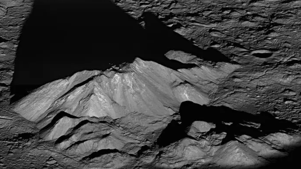 On June 10th, 2011, the Lunar Reconnaissance Orbiter (LRO) captured this striking image of the Tycho crater. The crater is in the southern lunar highlands and is approximately 82km in diameter. The crater’s notable feature is how steep it is which is due to the fact is a relatively young crater (110 million years old).