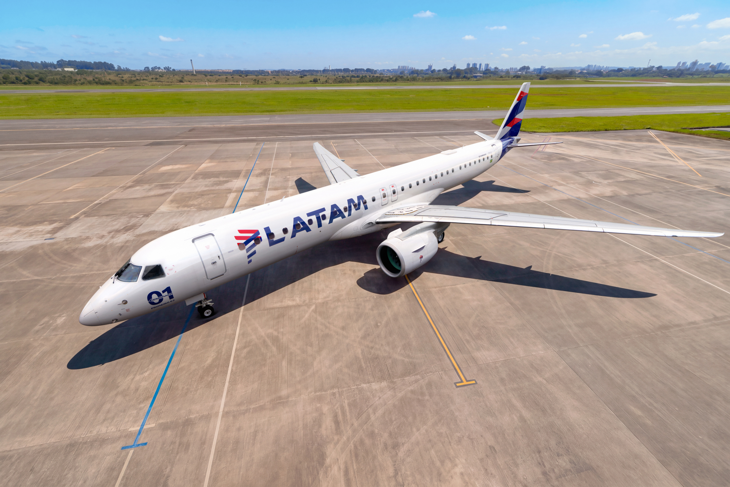 Embraer E195-E2 delivered to LATAM 