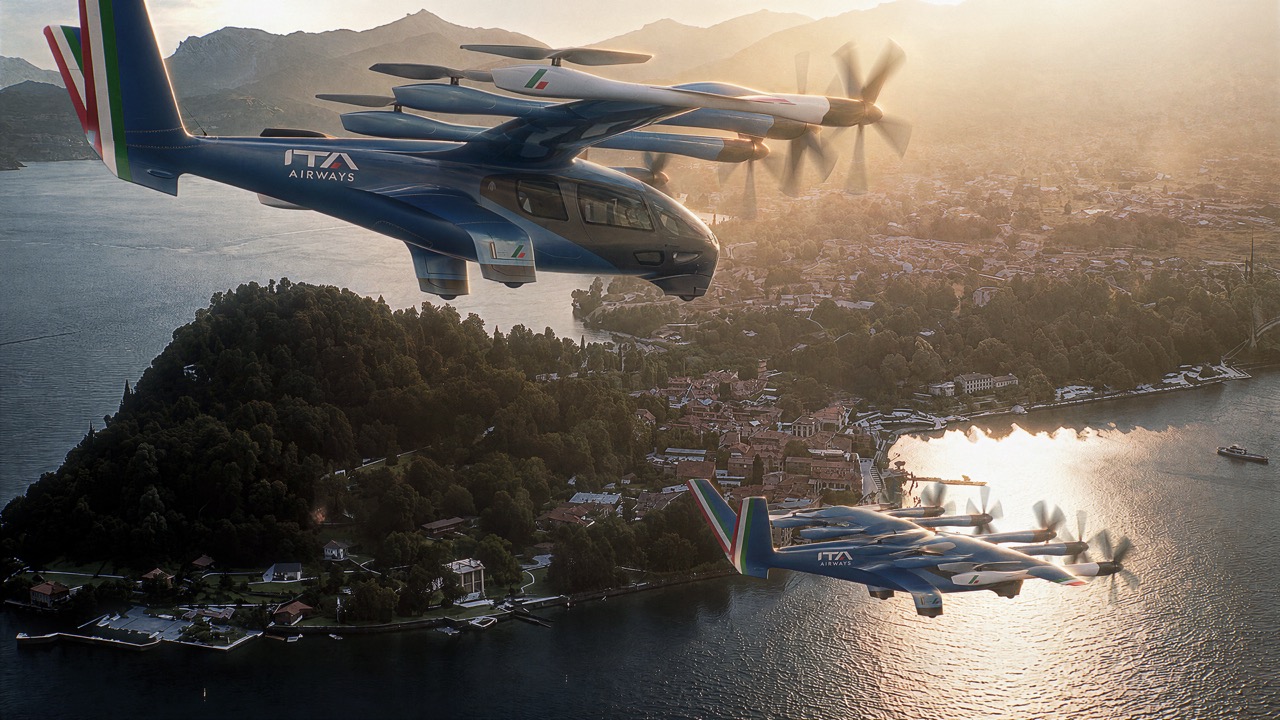 Archer Midnight in ITA Airways livery
