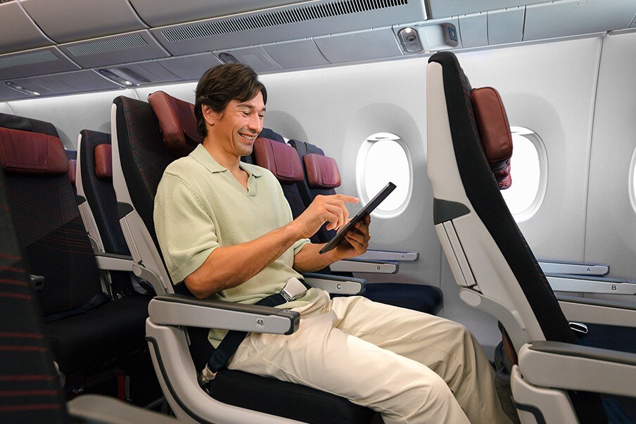 JAL economy class