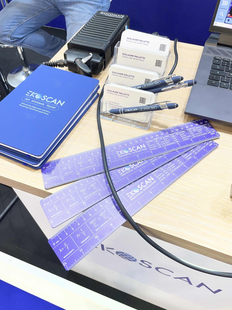 EKOSCAN rulers as seen at Eurosatory
