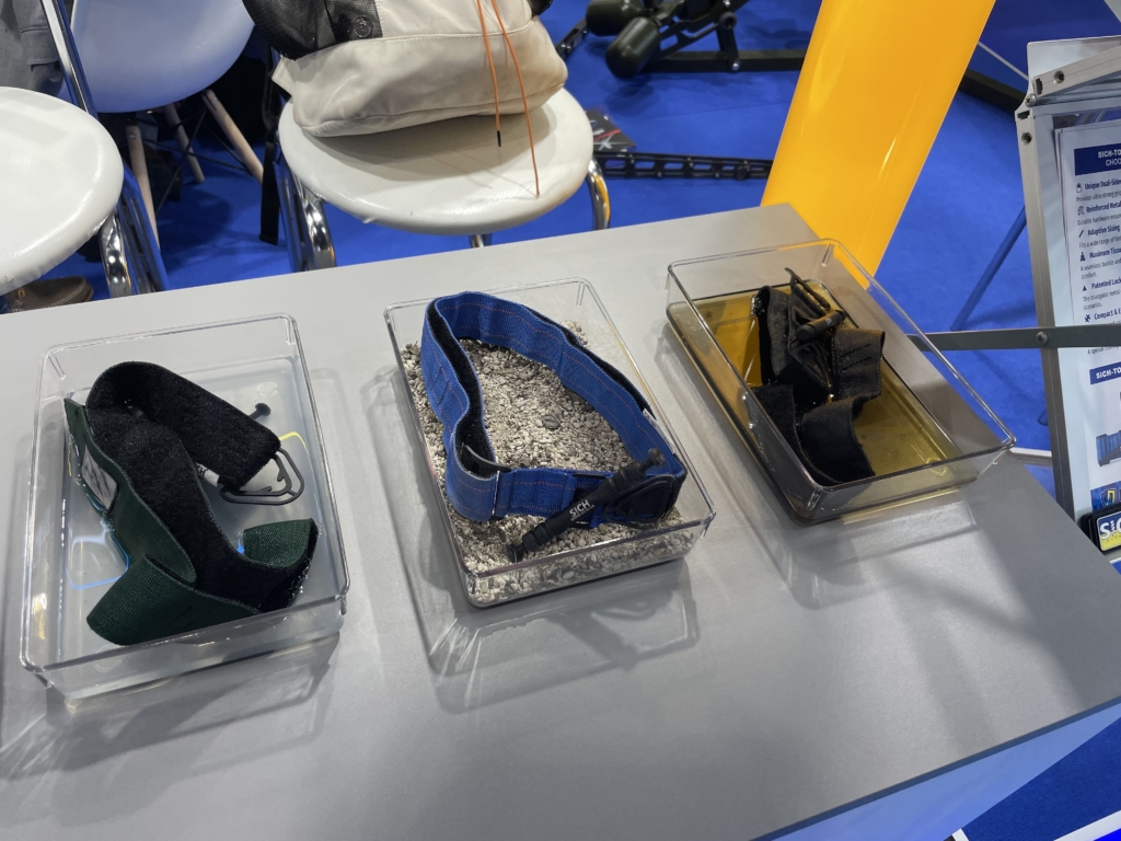 SICH tourniquets as seen at Eurosatory