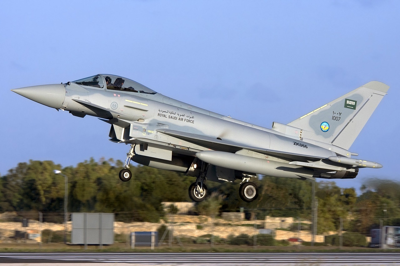 Saudi Royal Air Force Eurofighter Typhoon