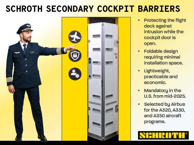 FAA Srecondary cockpit barrier