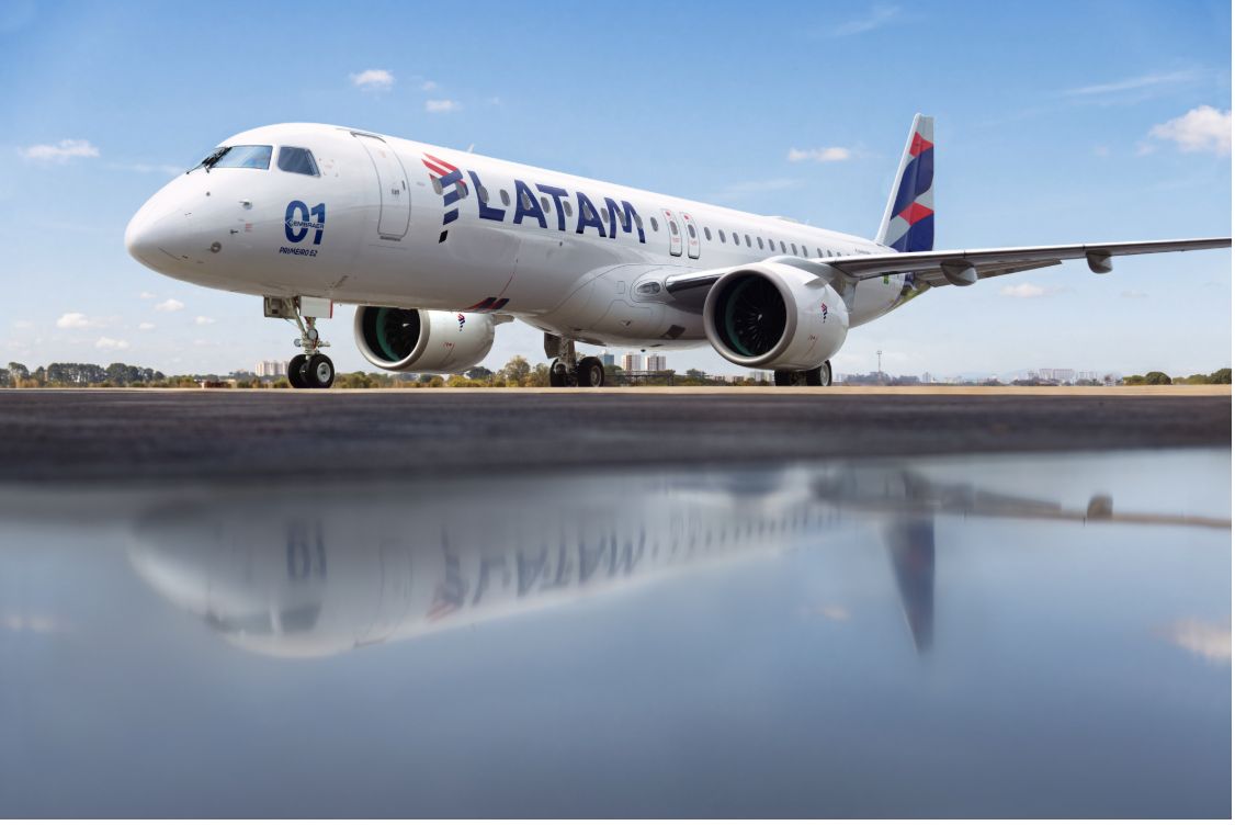 LATAM Airlines Brazil takes delivery of first Embraer E195-E2