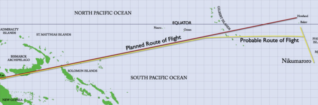 Earhart route
