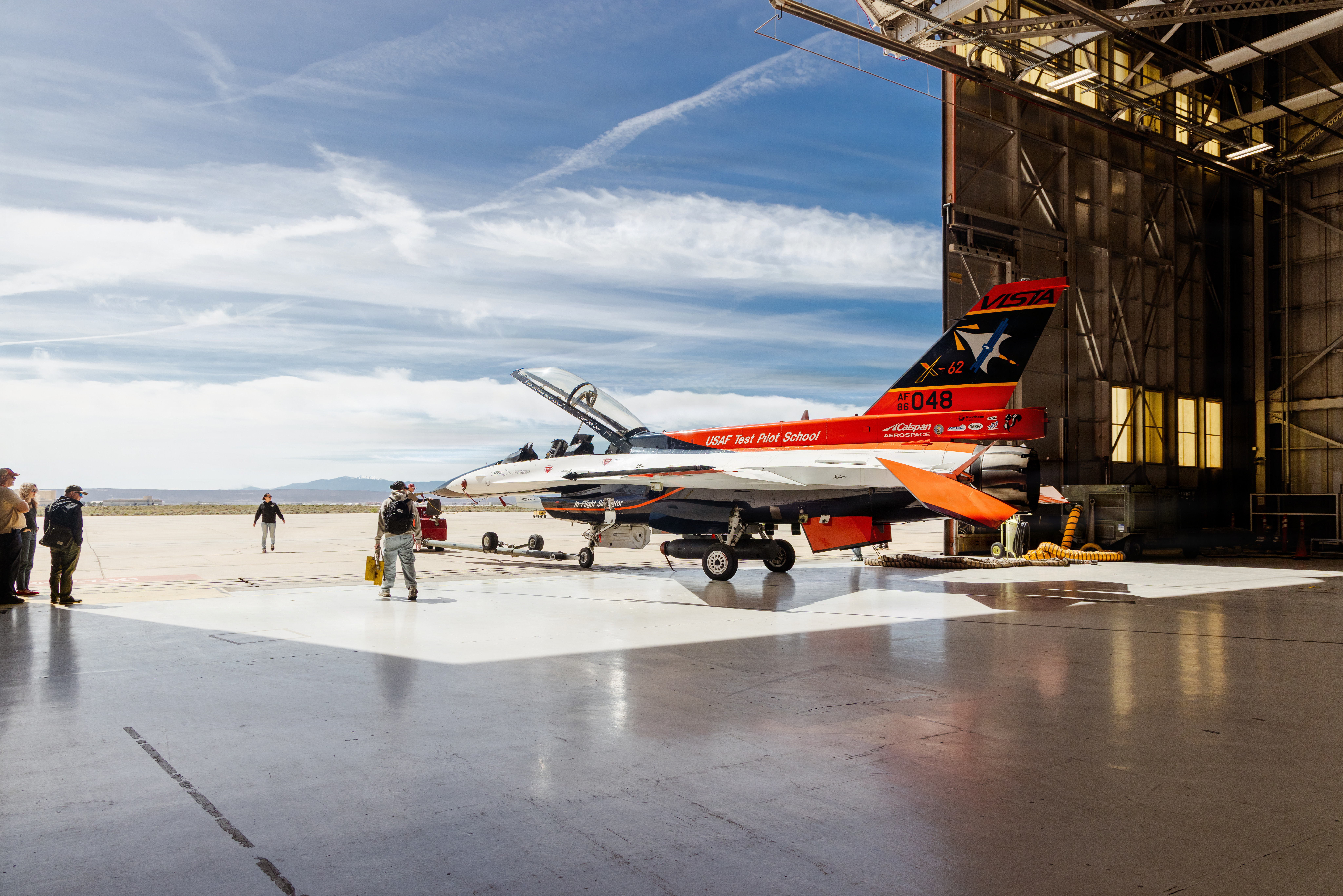 X-62 VISTA begins upgrade program