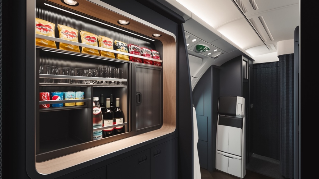 Club kitchen British Airways A380