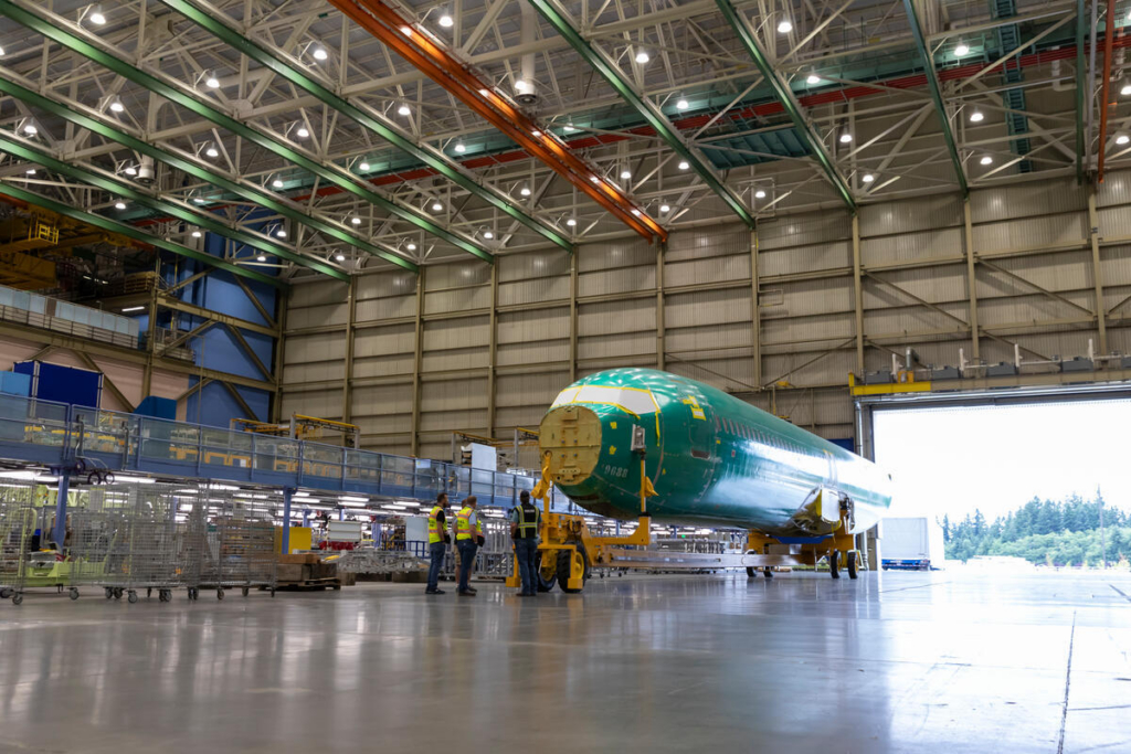 Everett Factory 737 North Line Media Tour - July 8, 2026.