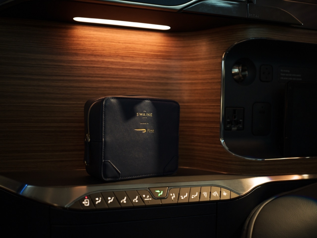 British Airways A380 First suite amenity kit