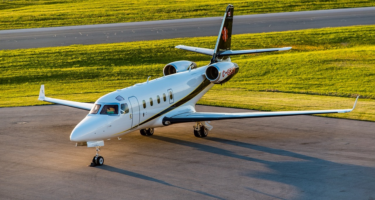 Latitude Air ambulance Gulfstream G100