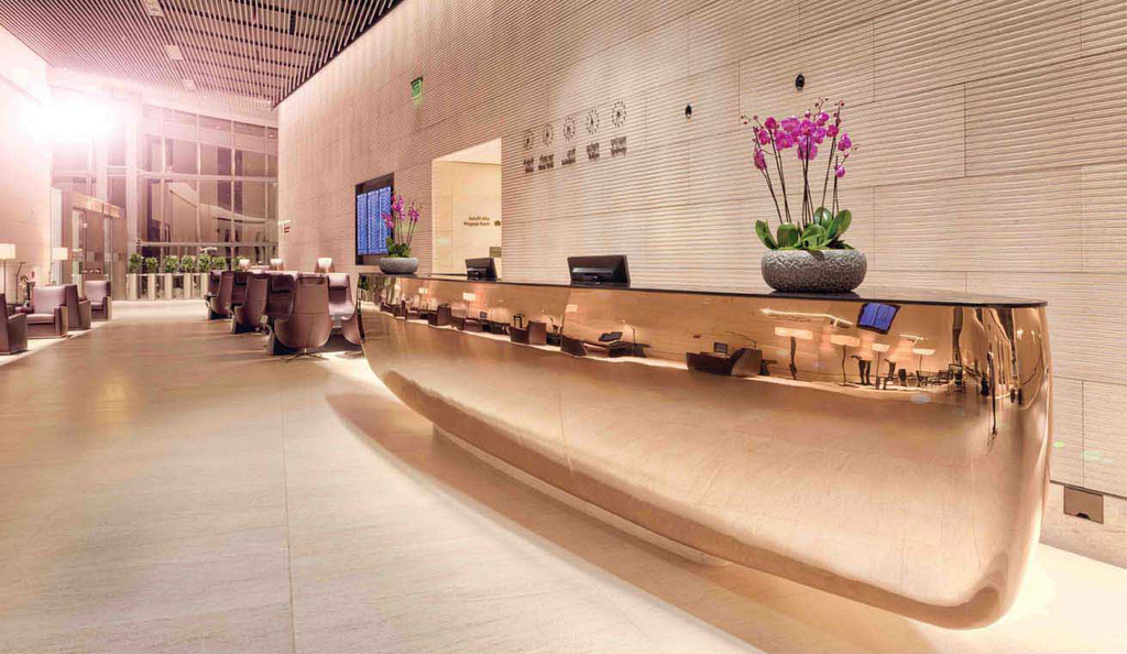 Qatar Airways’ Al Safwa First Lounge at Doha’s Hamad International Airport